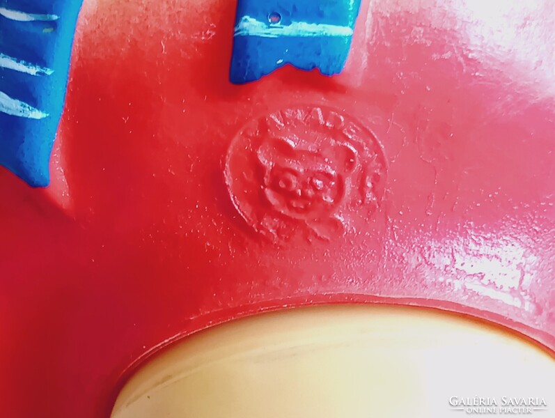 NAGY gumi Donald kacsa 33cm 1970 retro gumijáték Aradeanca DONALD DUCK