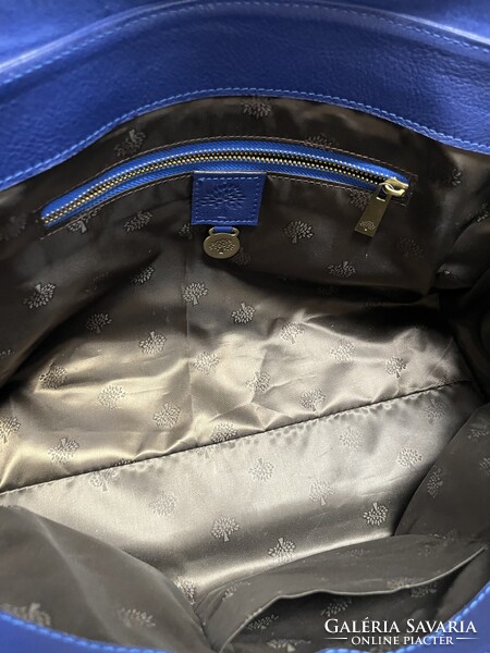 Mulberry - Alexa Pigment Blue sorszámozott női bőr válltáska