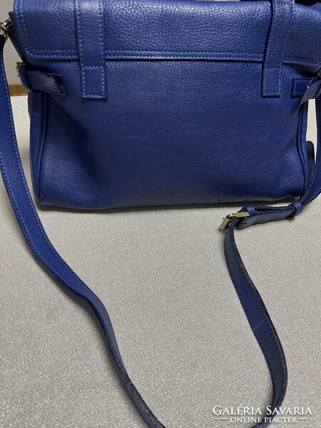 Mulberry - Alexa Pigment Blue sorszámozott női bőr válltáska