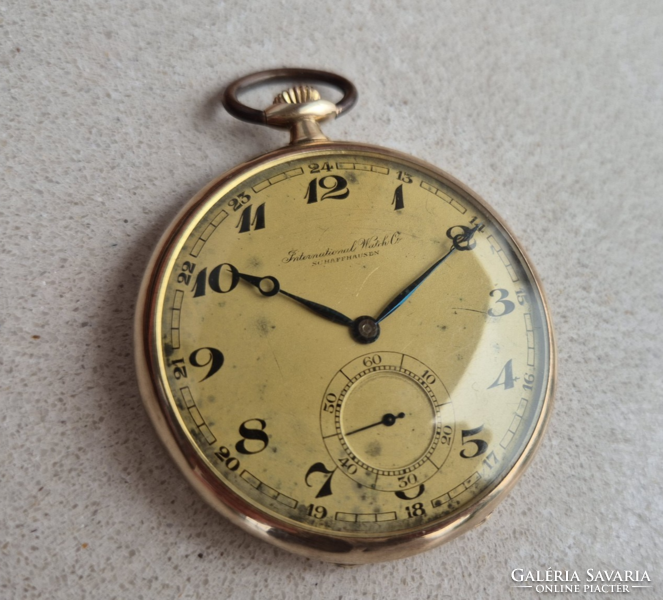 IWC Schaffhausen arany zsebóra!
