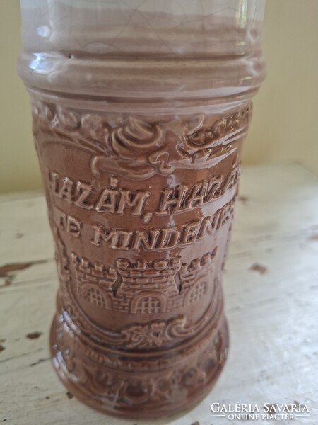 Porcelán korsó szózat idézettel