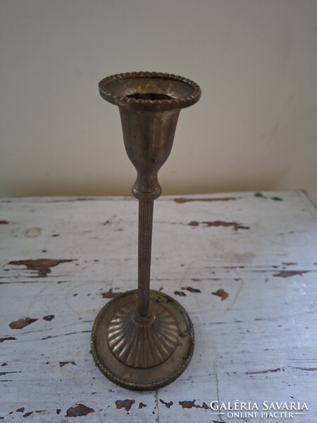 Réz gyertyatartó