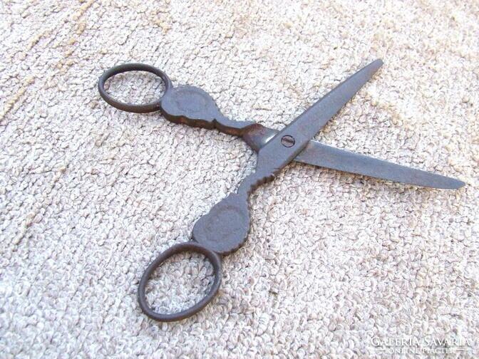 Régi eszköz olló Solingen