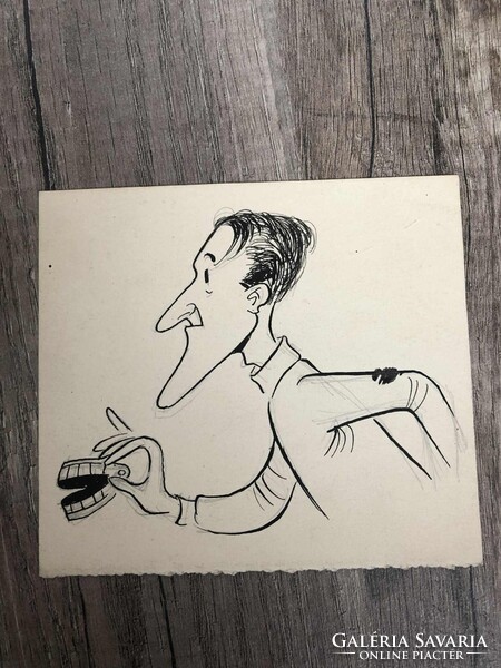 Egri László grafika - fogak