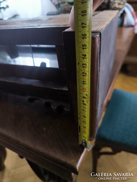 Antik neobarokk, Biedermeier Fali Óra Doboz vitrin kulcstartó szekrény ereklye tartó hàzi àldàs