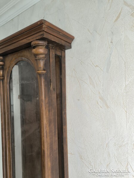 Antik neobarokk, Biedermeier Fali Óra Doboz vitrin kulcstartó szekrény ereklye tartó hàzi àldàs