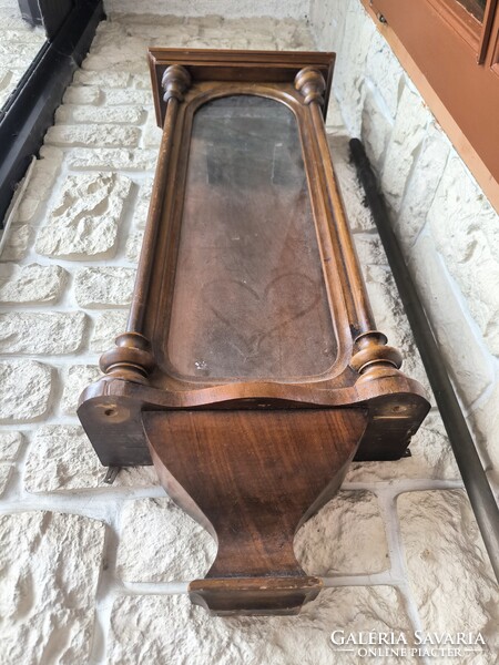 Antik neobarokk, Biedermeier Fali Óra Doboz vitrin kulcstartó szekrény ereklye tartó hàzi àldàs