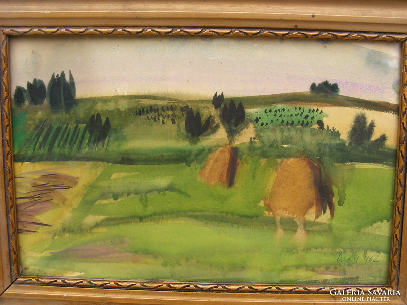 Bartl József  Tájkép 1962