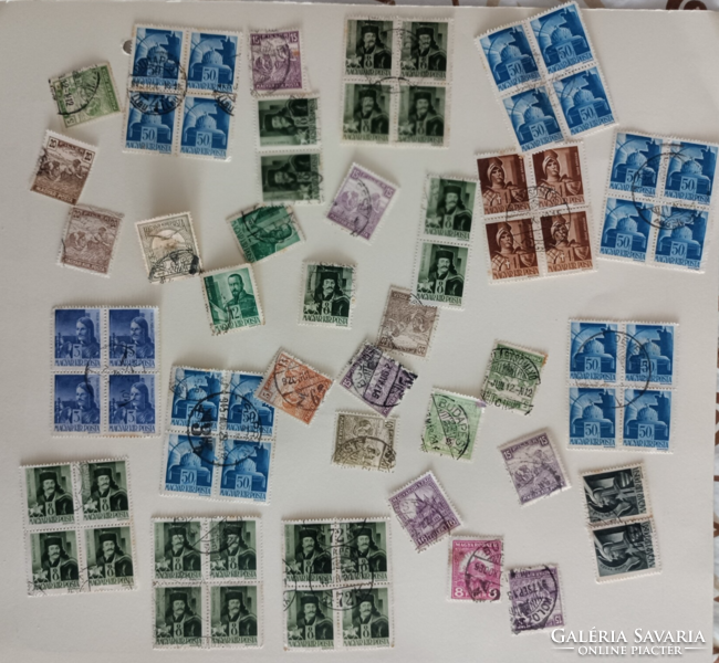 Vegyes magyar bélyegcsomag – ömlesztett, album nélkül 02.