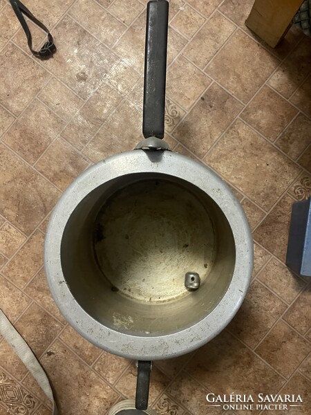 Retro főző alumínium kukta edény fazék szocreal