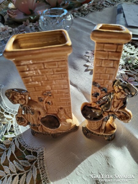 Lengyel kerámia váza párban