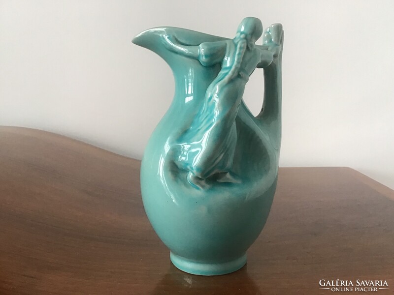 Zsolnay alapmázas váza