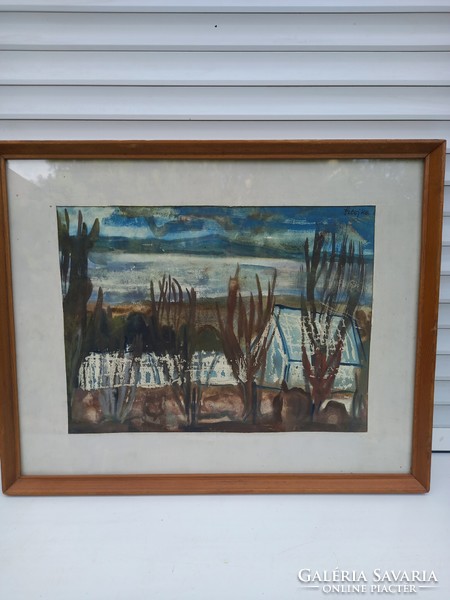 Sztojka László  Ősz a parton