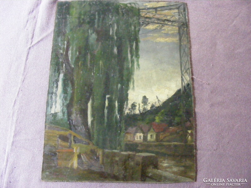 Olvashatatlan ?szignó Tájkép