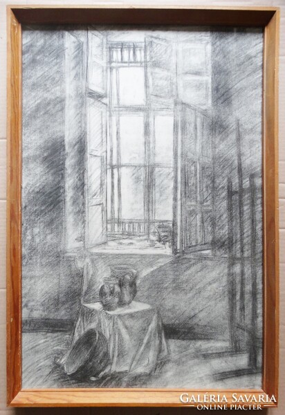 MEDGYES LÁSZLÓ : MŰTEREM