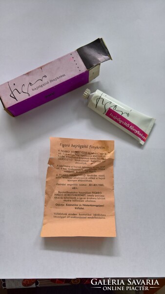 Retro Figaró hajrögzítő fénykrém fodrászkellék, hajápolási termék