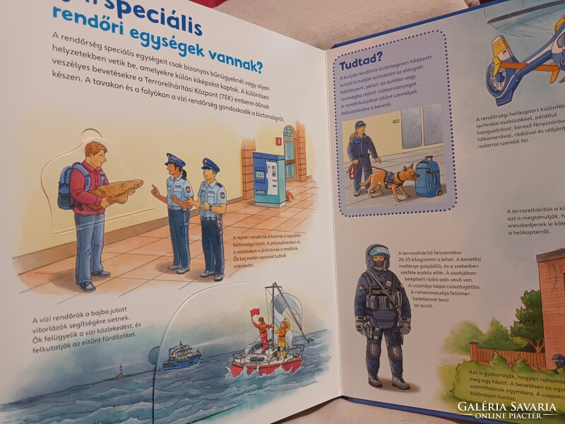 Mi Micsoda Junior - Rendőrség - Ritka - Kukucskálós ablakokkal