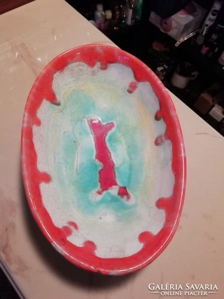 Gál kerámia kínáló szép ritka darab.SOK AUKCIÓ AKCIÓ VEGYE VIGYE TÖBB SZÁZ TERMÉK