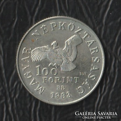 100 Forint 1983 Simon Bolivar réz-nikkel emlékérem