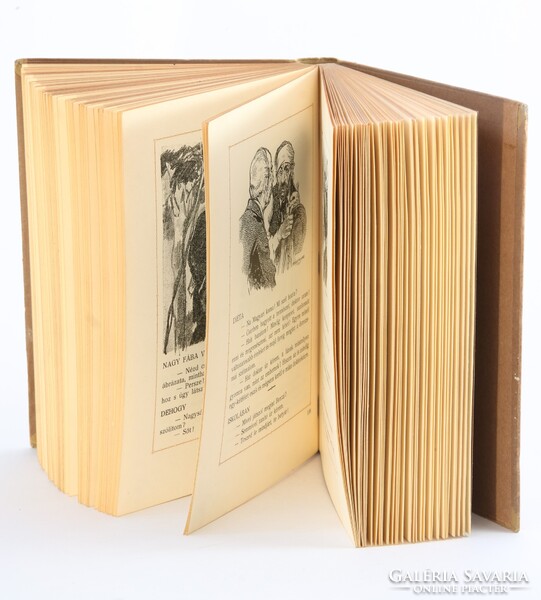 1915 - Dedikált - Kner Izidor Agyafurt alakjai  - Garay Mühlbeck Vadász Geiger rajzaival Szép péld.