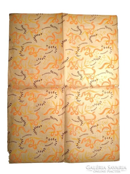 81 ÉVE! Zempléni Népujság 1945.07.16. Amikor a csokoládé csomagolása hordozta a történelem híreit.