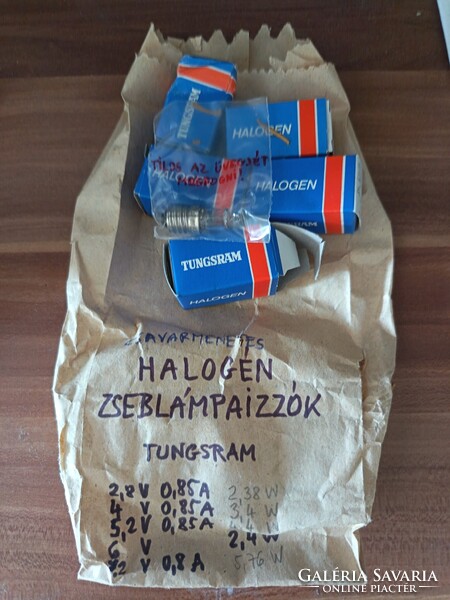 Tungsram halogén zseblámpaizzók. Kisautó, játék csere is érdekel