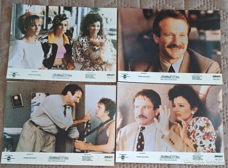 Cadillac Man, 4 db vitrinkép, filmfotó egyben, 1990 (Robin Williams, Tim Robbins)