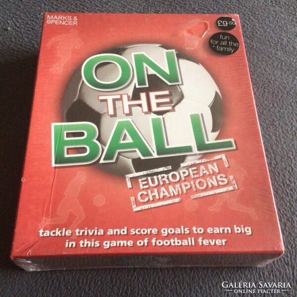 Focirajongóknak társasjáték! Új! Ajándéknak is remek!