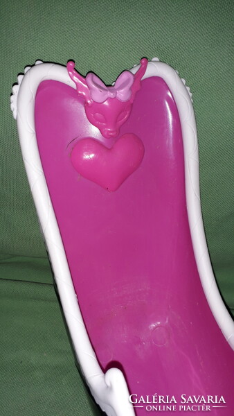 Eredeti MATTEL - MONSTER HIGH BARBIE baba szoba bútor rémes fürdőkád BABÁVAL 30X20cm a képek szerint