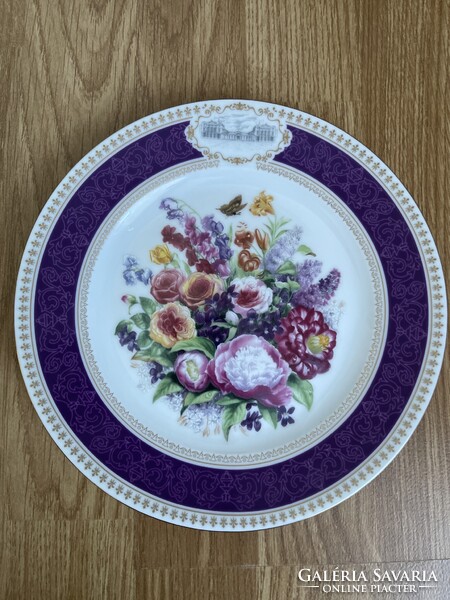 Pazar Limoges Francia porcelán dísztányér 22  átmérő