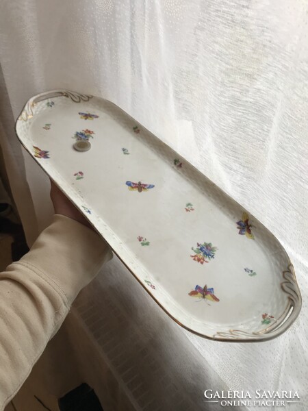 Liciten Herendi Viktória mintás hosszú tál