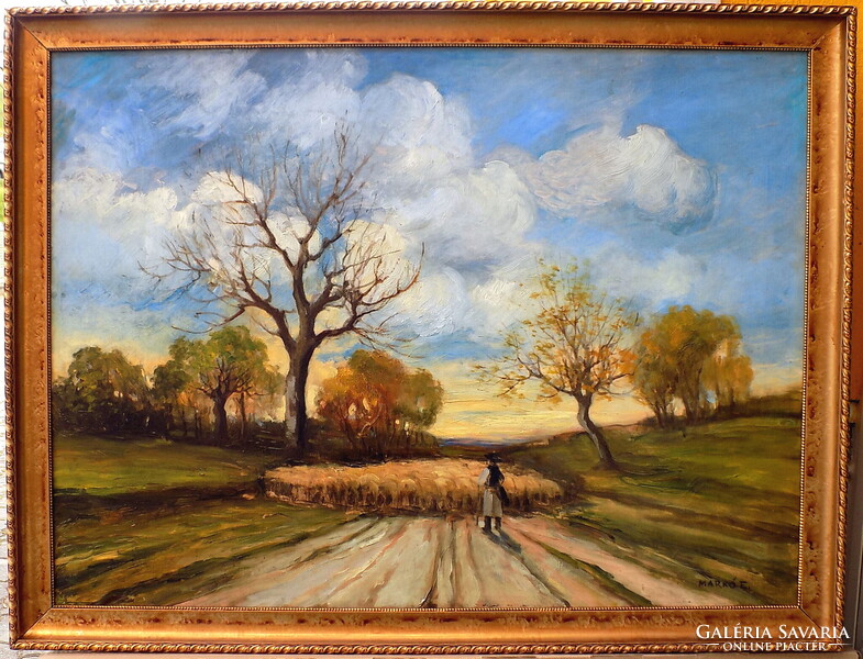 Markó Ernő: 1868-1945  Eredetiség igazolással SZÁMLÁVAL