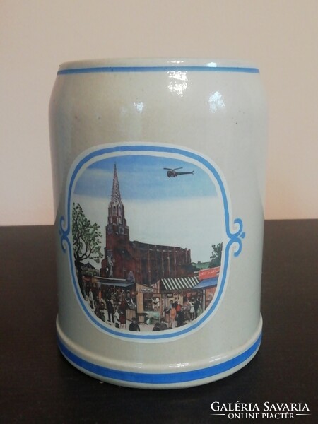 Német sörös korsó, 0,5 liter, I.