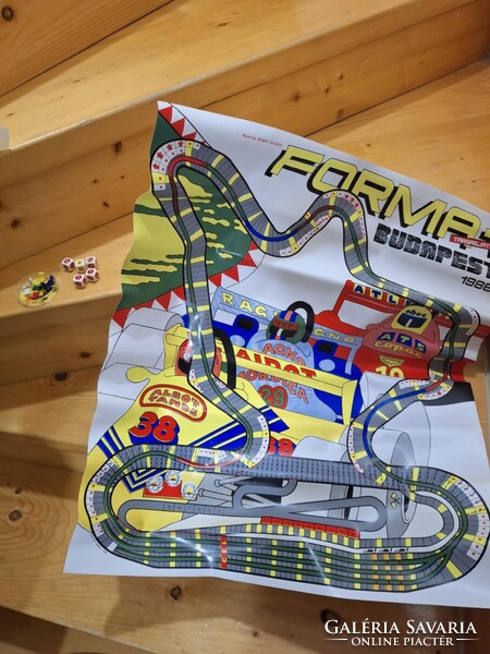 Eladó egy régi retró Hungaroring társasjáték