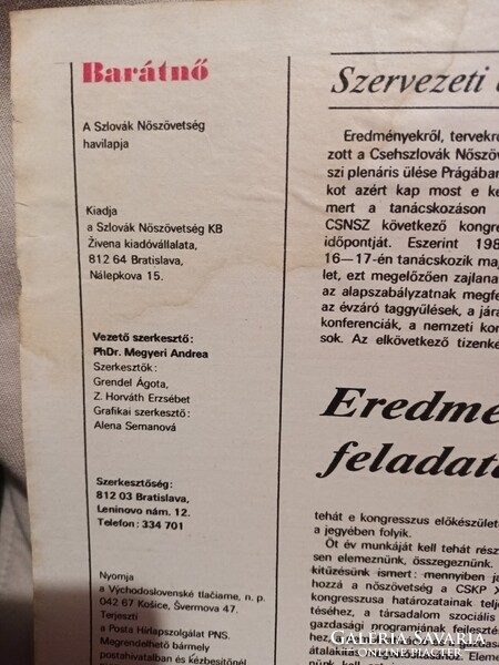 Barátnő 1988 - Mesterek, tanítványok, régi ritka divat magazin