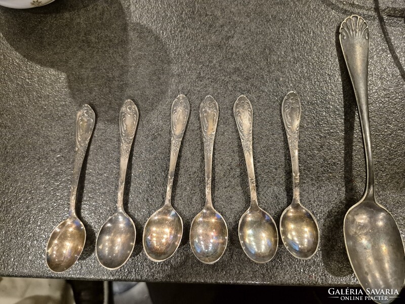 Orosz alpakka kiskanál