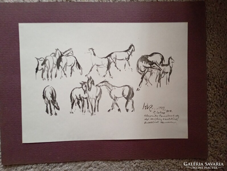 Kernstok Károly; Lovak