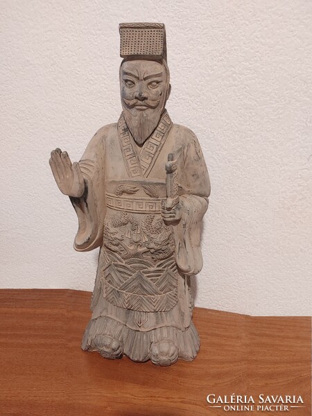 Terrakotta harcos ( császár )_55cm