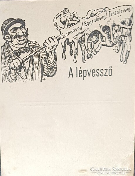 A lépvessző  Antiszemita propaganda lap