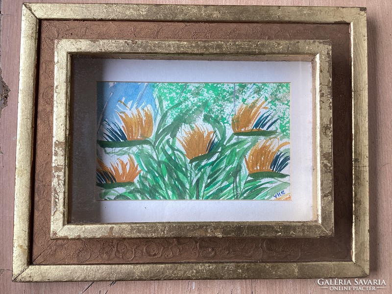 Virágok . - VHS jelzéssel.