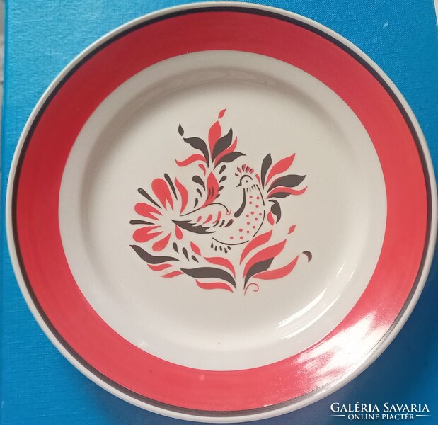 Hollóházi falitányér galambbal