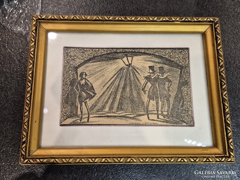 Artdeco jelenetes kép