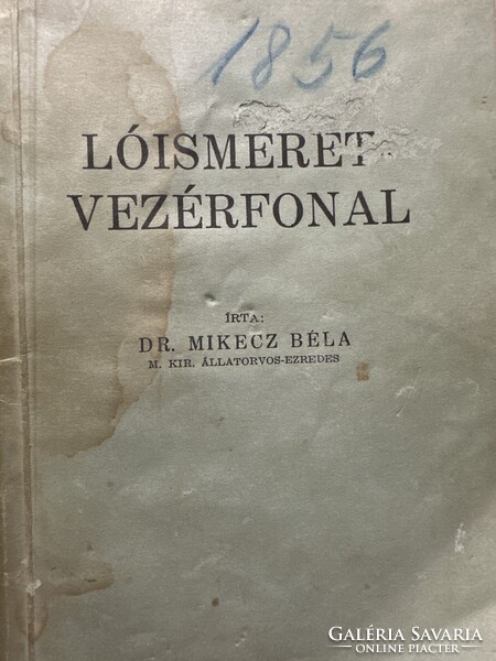 Lóismeret- Vezérfonal III. Bővített kiadás 1938.