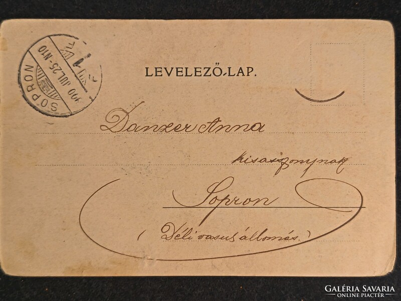 Zalaegerszeg Képeslap 1900 !/ Cserelehetőség is, feltétele,alább olvasható