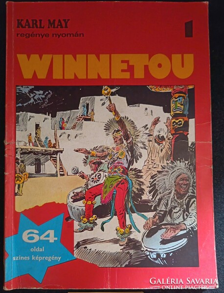 Winnetou képregény,magyar/ Cserelehetőség is, feltétele,alább olvasható