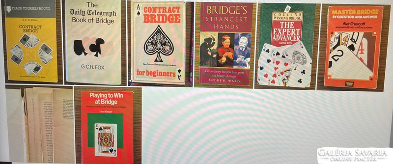 Angol nyelvű bridge könyvek
