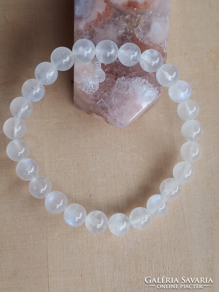 Top szivárvány Holdkő karkötő 8 mm-es szemekből