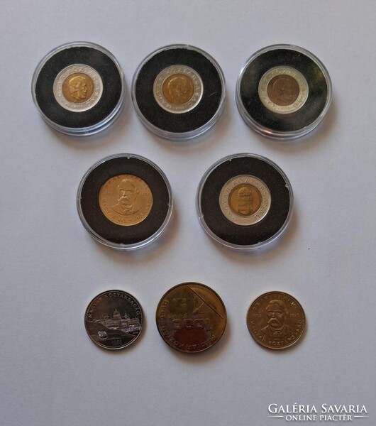 Eladó magyar pénzérme csomag ritkább darabok