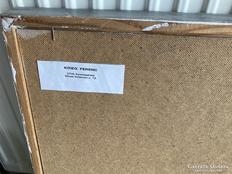 KRIEG FERENC FESTMÉNY/TÁJKÉP