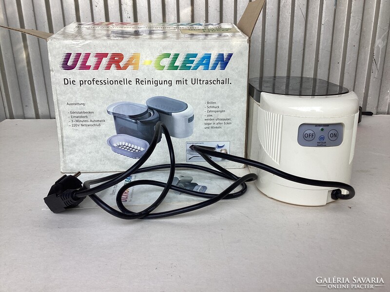 Ultrahangos ékszer/óra tisztító